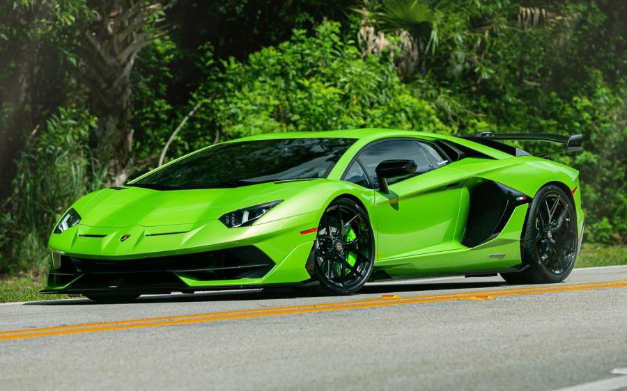 Lamborghini Aventador SVJ by Novitec Rosso on Vossen Wheels (S21-01) '2020